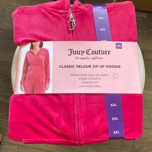 Juicy Couture Classic Velour Zip up Hoodie
